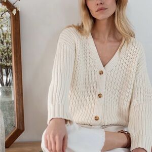 Marea Button-Up Cardigan